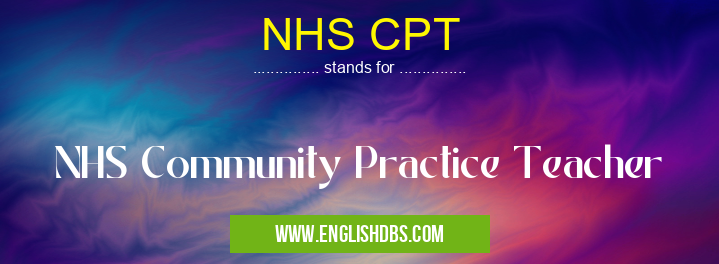 NHS CPT