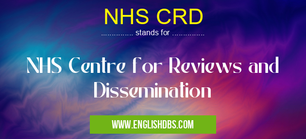 NHS CRD