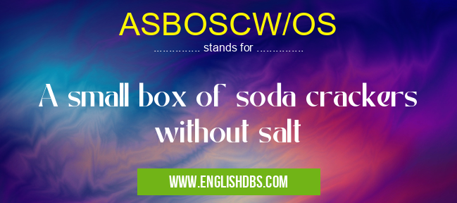 ASBOSCW/OS