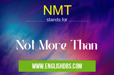 NMT