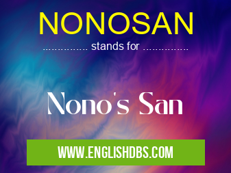 NONOSAN
