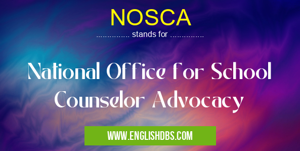 NOSCA
