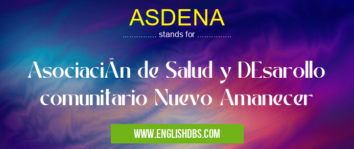 ASDENA