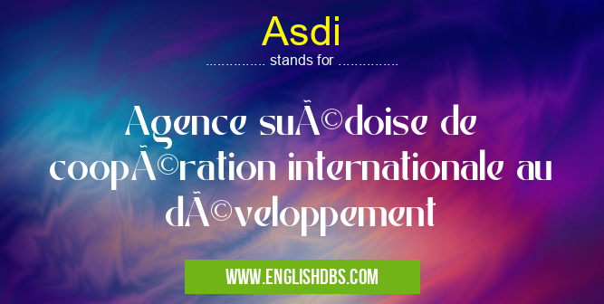 Asdi