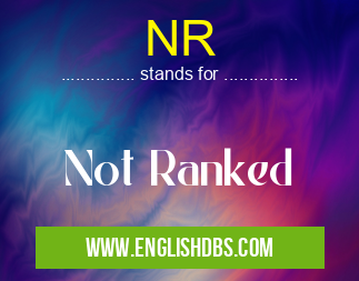 NR