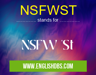 NSFWST