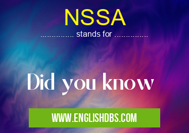 NSSA