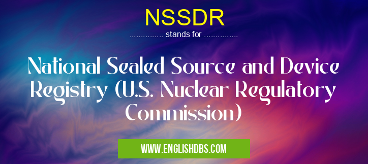 NSSDR