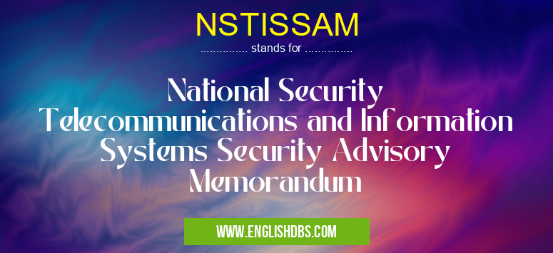 NSTISSAM