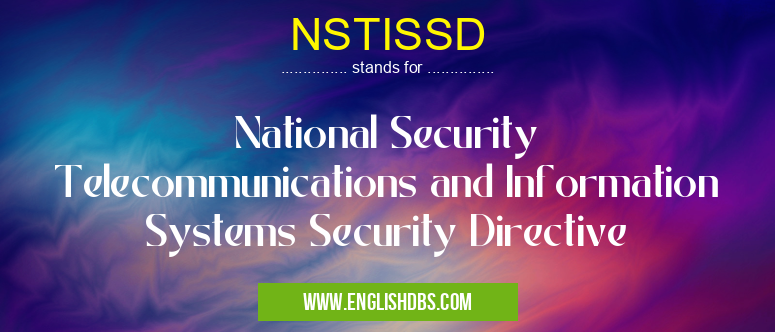 NSTISSD