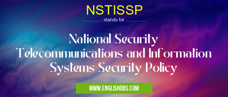 NSTISSP