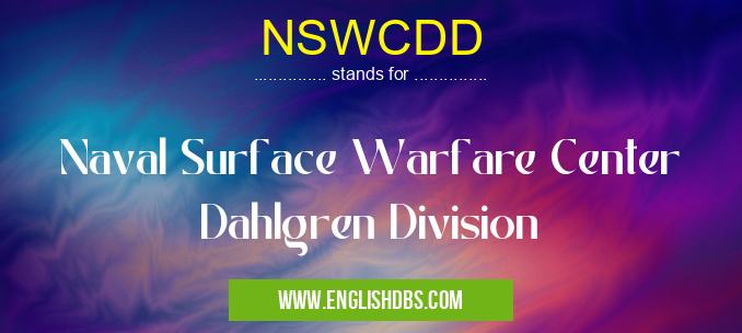NSWCDD