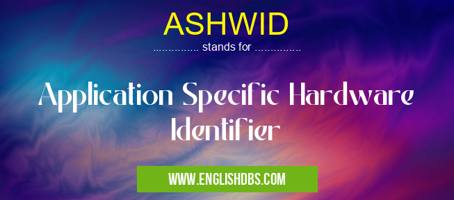 ASHWID