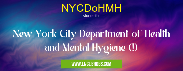 NYCDoHMH