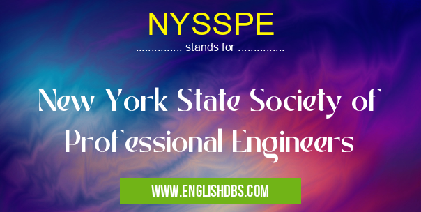 NYSSPE