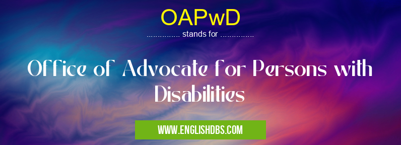 OAPwD