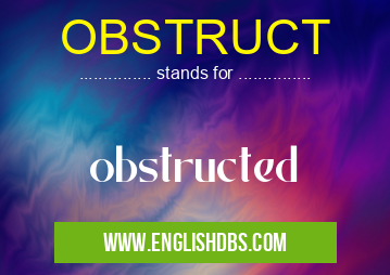 OBSTRUCT