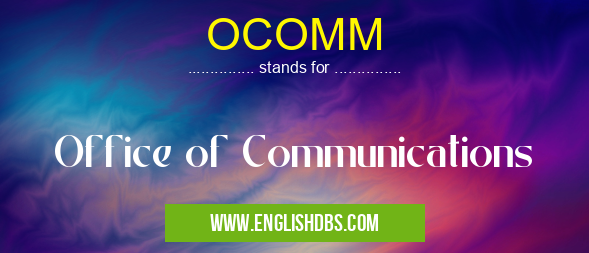 OCOMM