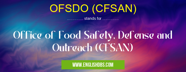 OFSDO (CFSAN)