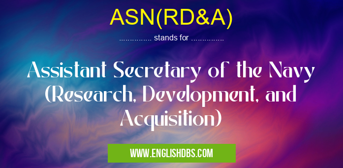 ASN(RD&A)
