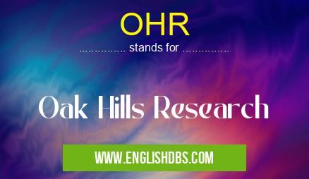 OHR