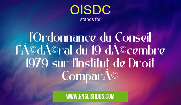 OISDC
