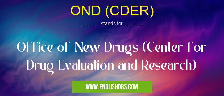 OND (CDER)