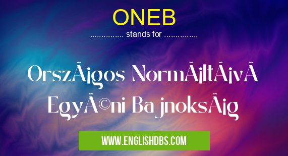 ONEB