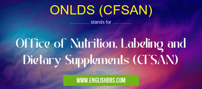 ONLDS (CFSAN)