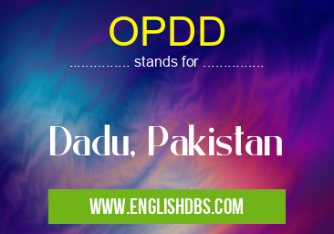 OPDD