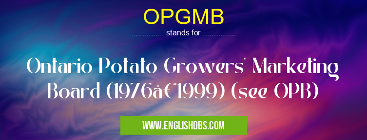 OPGMB