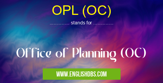 OPL (OC)