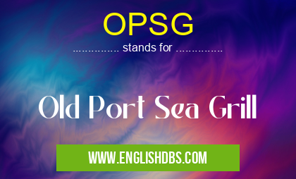 OPSG