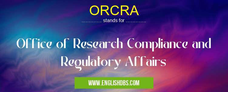 ORCRA