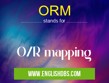 ORM
