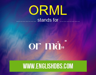 ORML