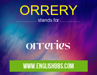 ORRERY
