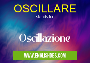 OSCILLARE