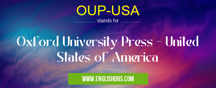 OUP-USA