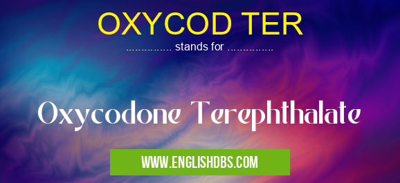 OXYCOD TER