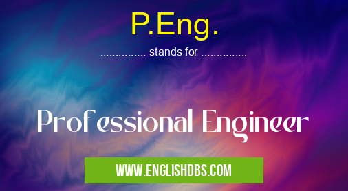 P.Eng.