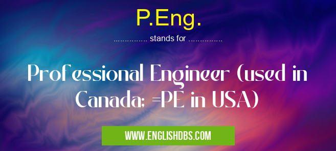 P.Eng.