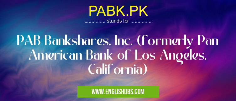 PABK.PK