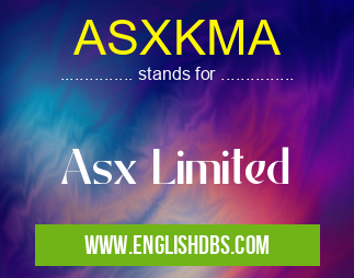 ASXKMA