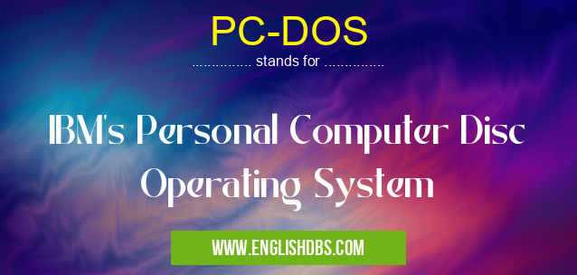 PC-DOS
