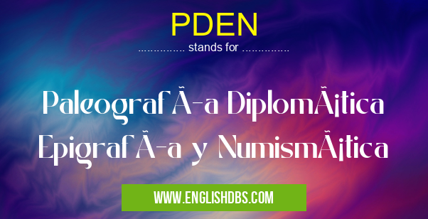 PDEN