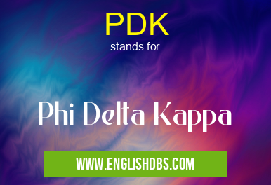 PDK