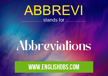 ABBREVI