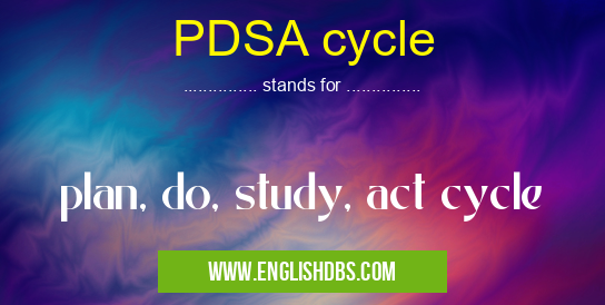 PDSA cycle