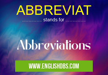 ABBREVIAT